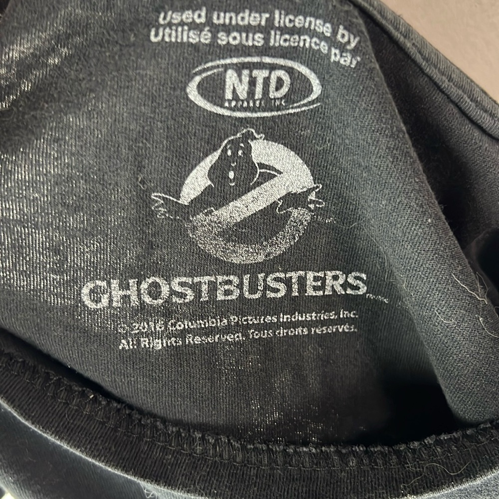 Ghostbusters Kids Black T-Shirt - Picture 3 of 4
